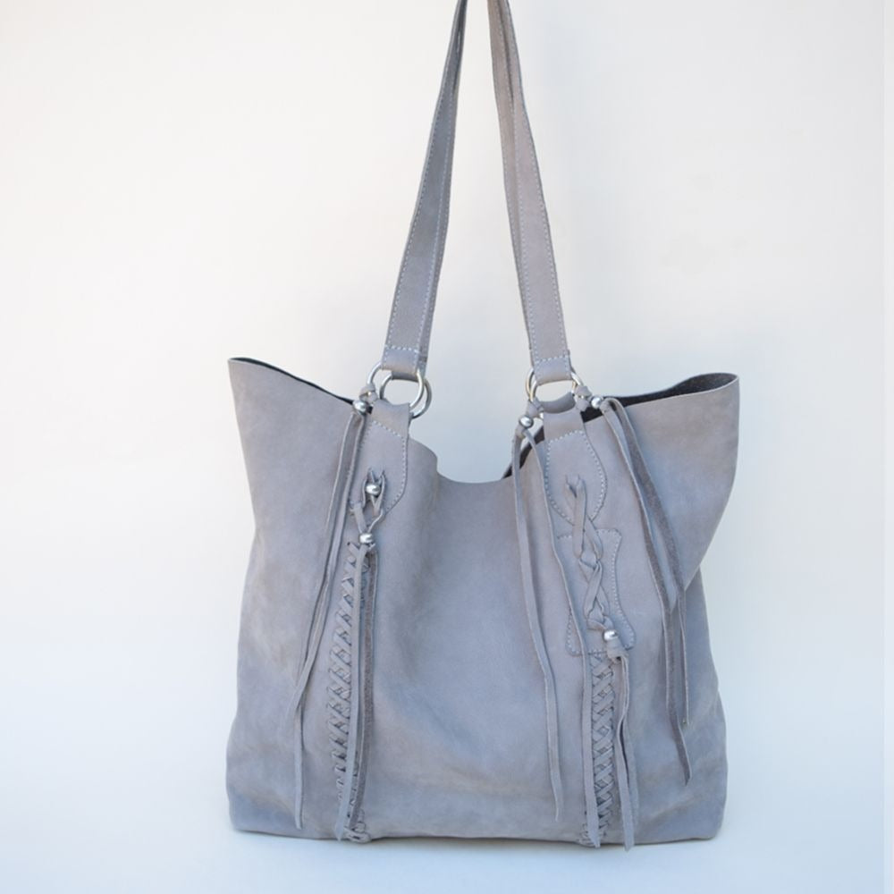 Hippie Chic Bag Storm Nubuck