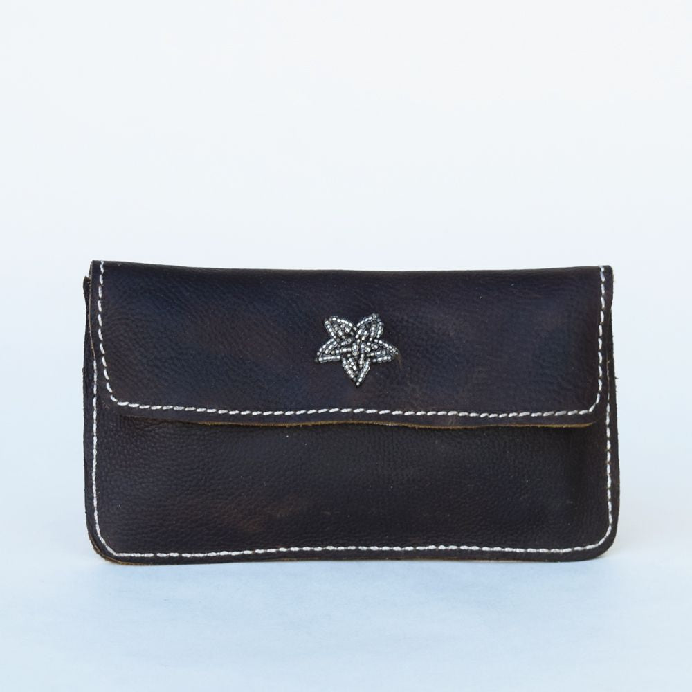 Silver Star Belt Purse