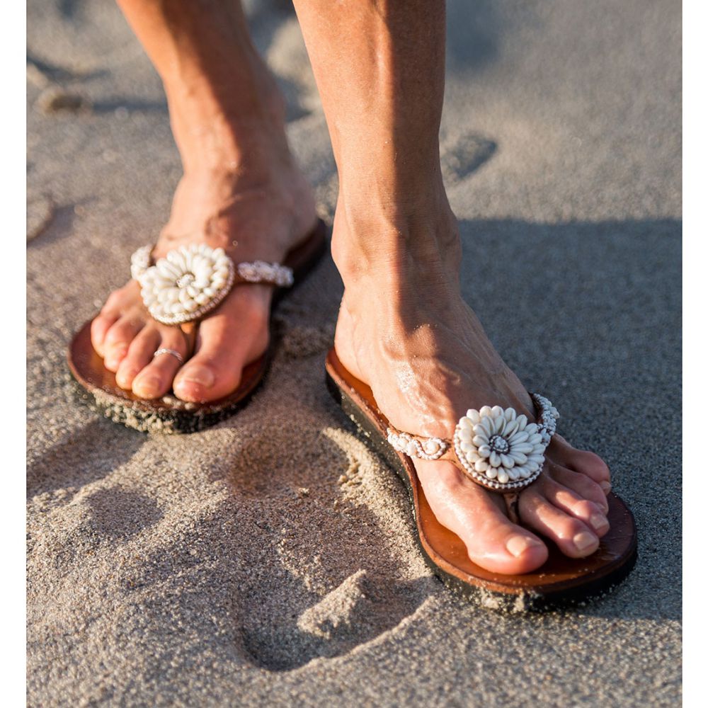 Shellburst Sandals