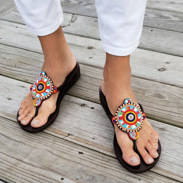 Pendant Masai Sandals