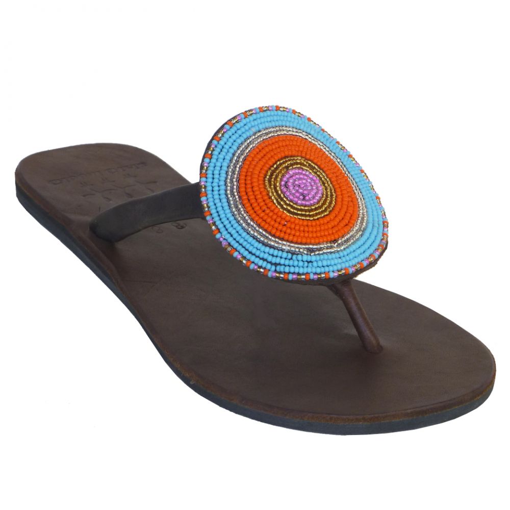 Medallion Turquoise Sandals