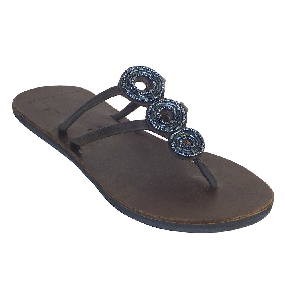 Triple O Indigo Sandals