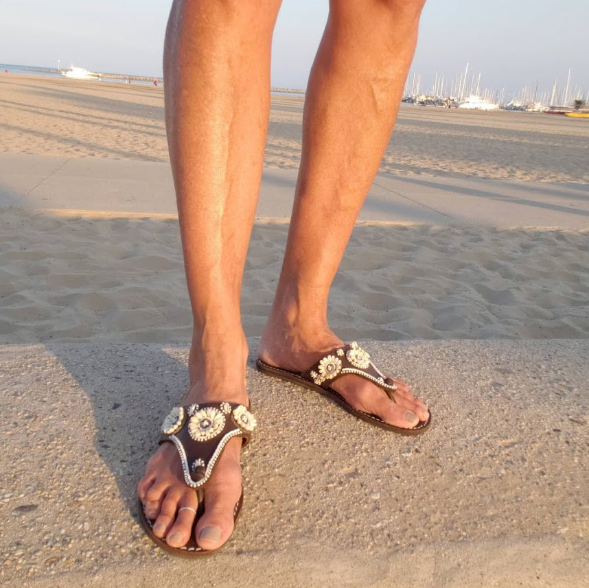 Shell Hippie Sandals