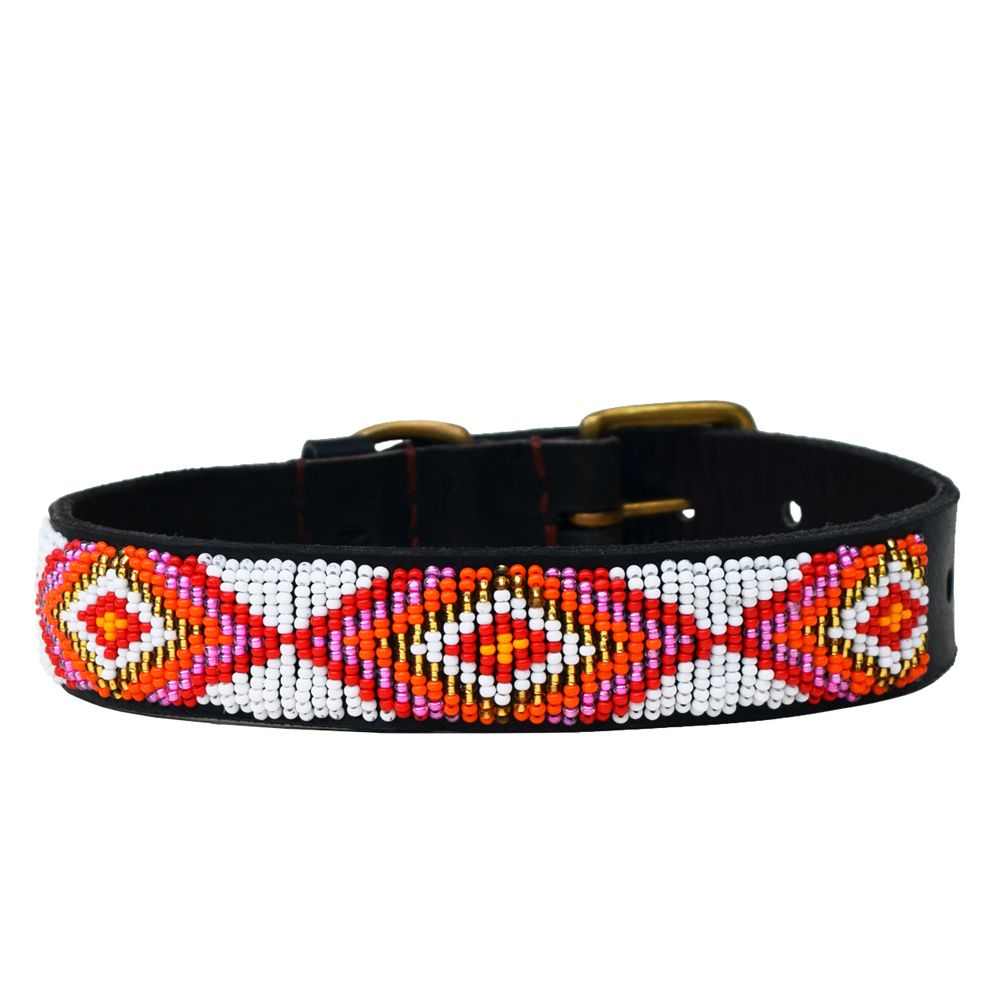 Xena Pink Dog Collar