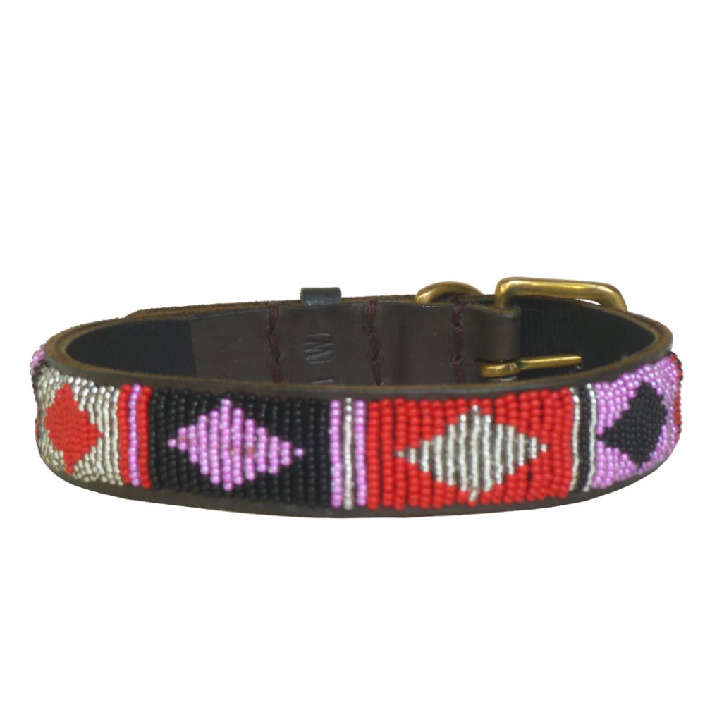 Diamond Pink Dog Collar Dog Collars