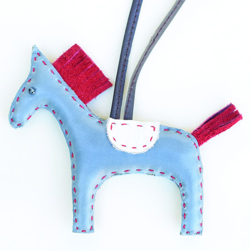 BluishGrey Horse Charm Horse Charms & Keychains