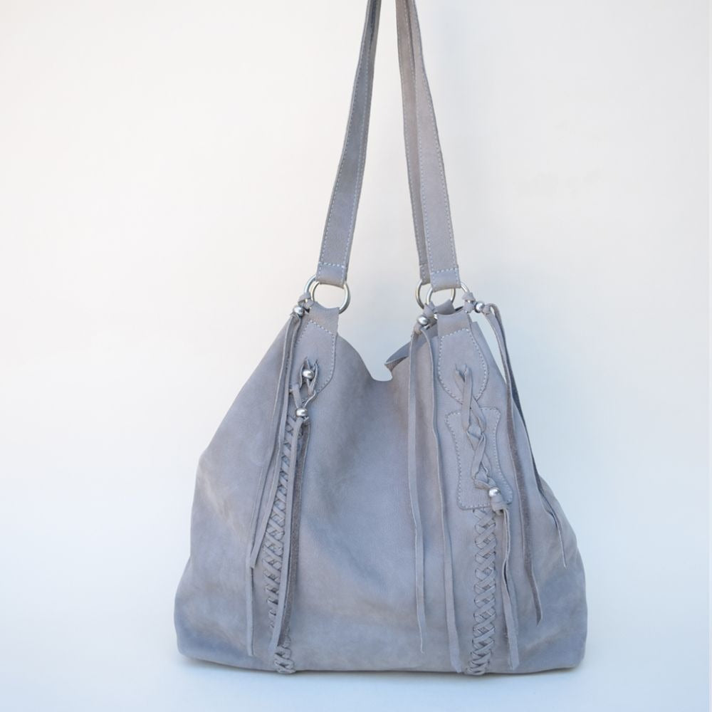 Hippie Chic Bag Storm Nubuck