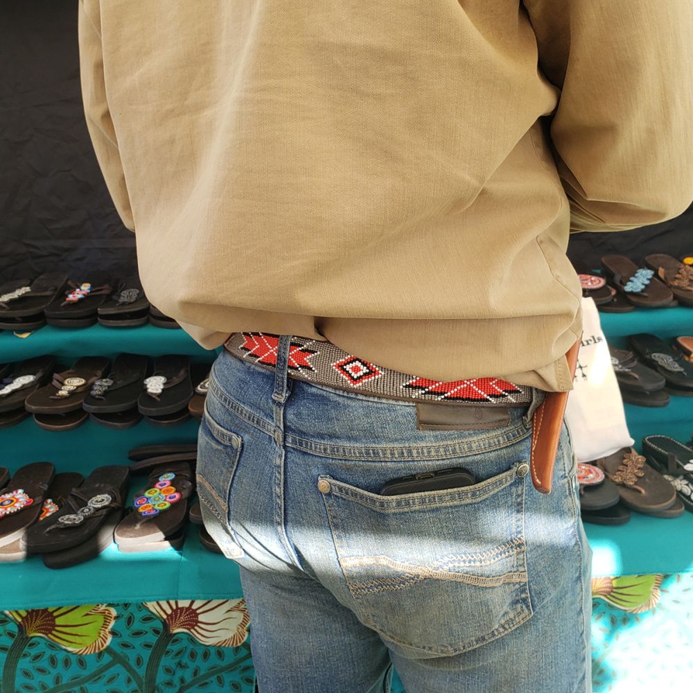 Arrows and Feathers Red Belt