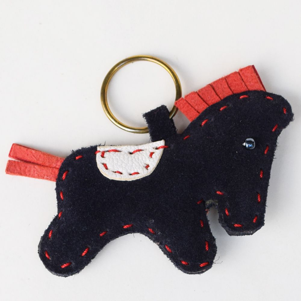Black Horse Keychain