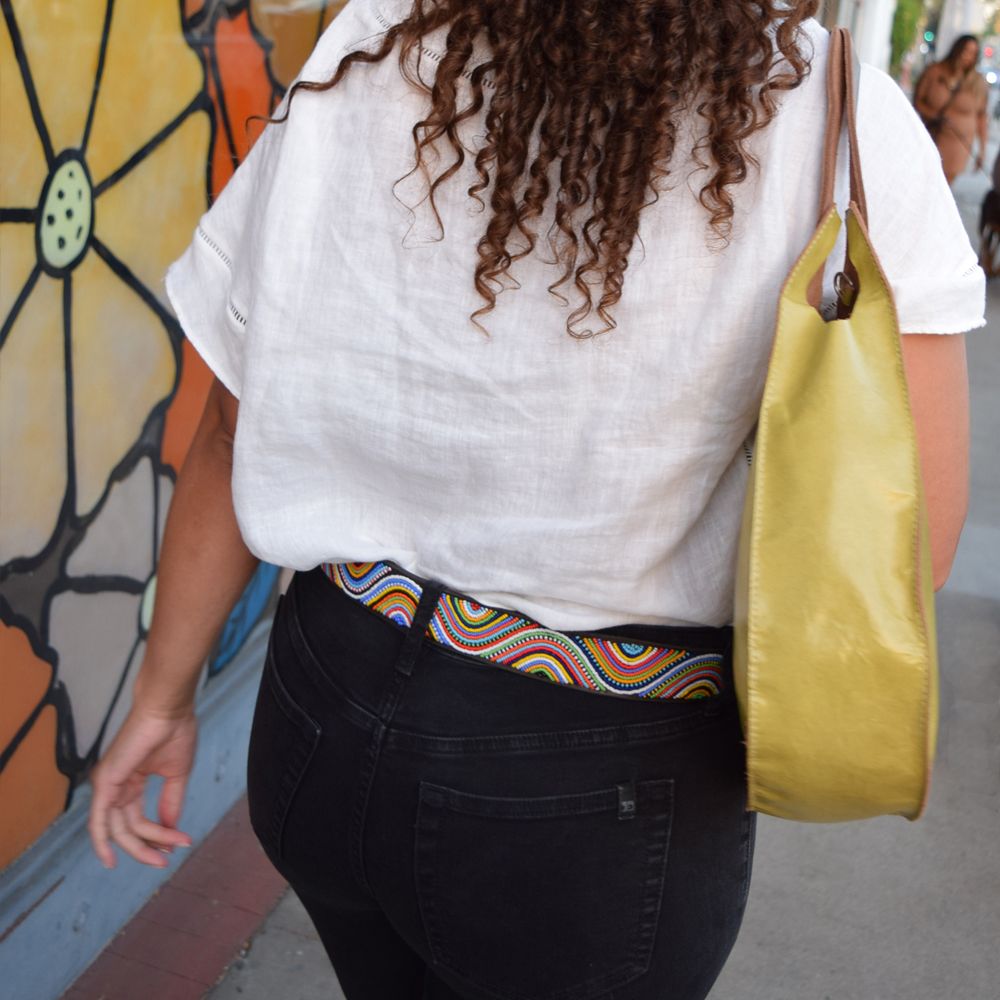 Chartreuse Pear Bag