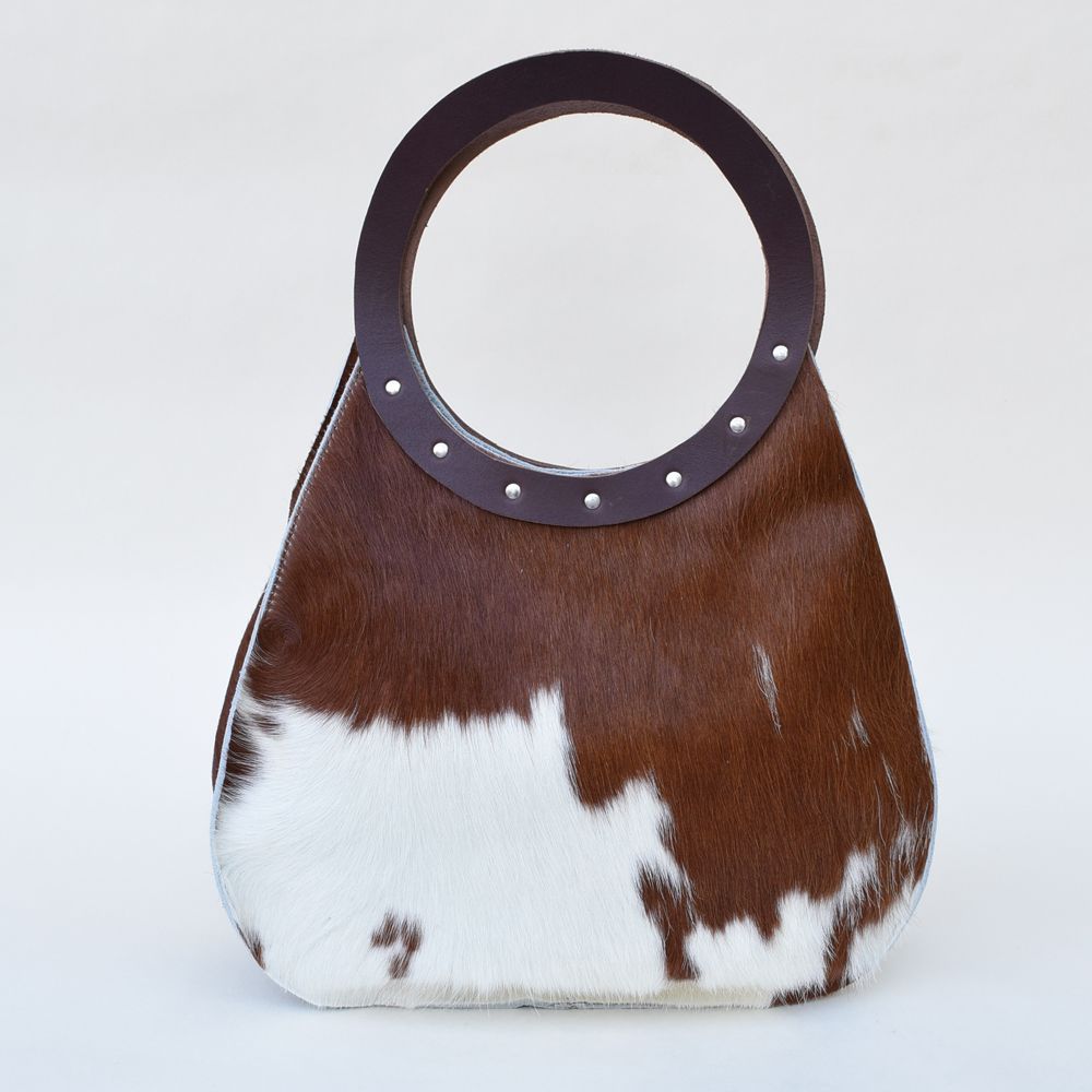 Guernsey Hair-On-Hide Pear Bag