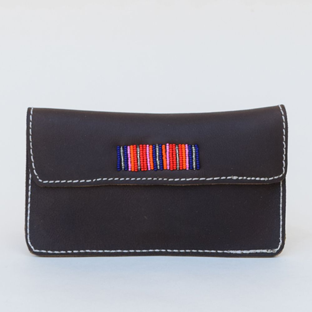 Pink Stripe Belt Purse