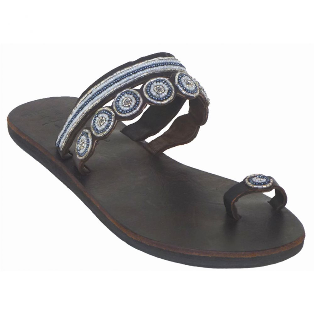 Desi Silver Sandals