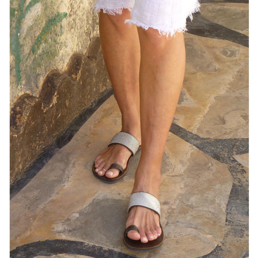Kiri Silver Sandals