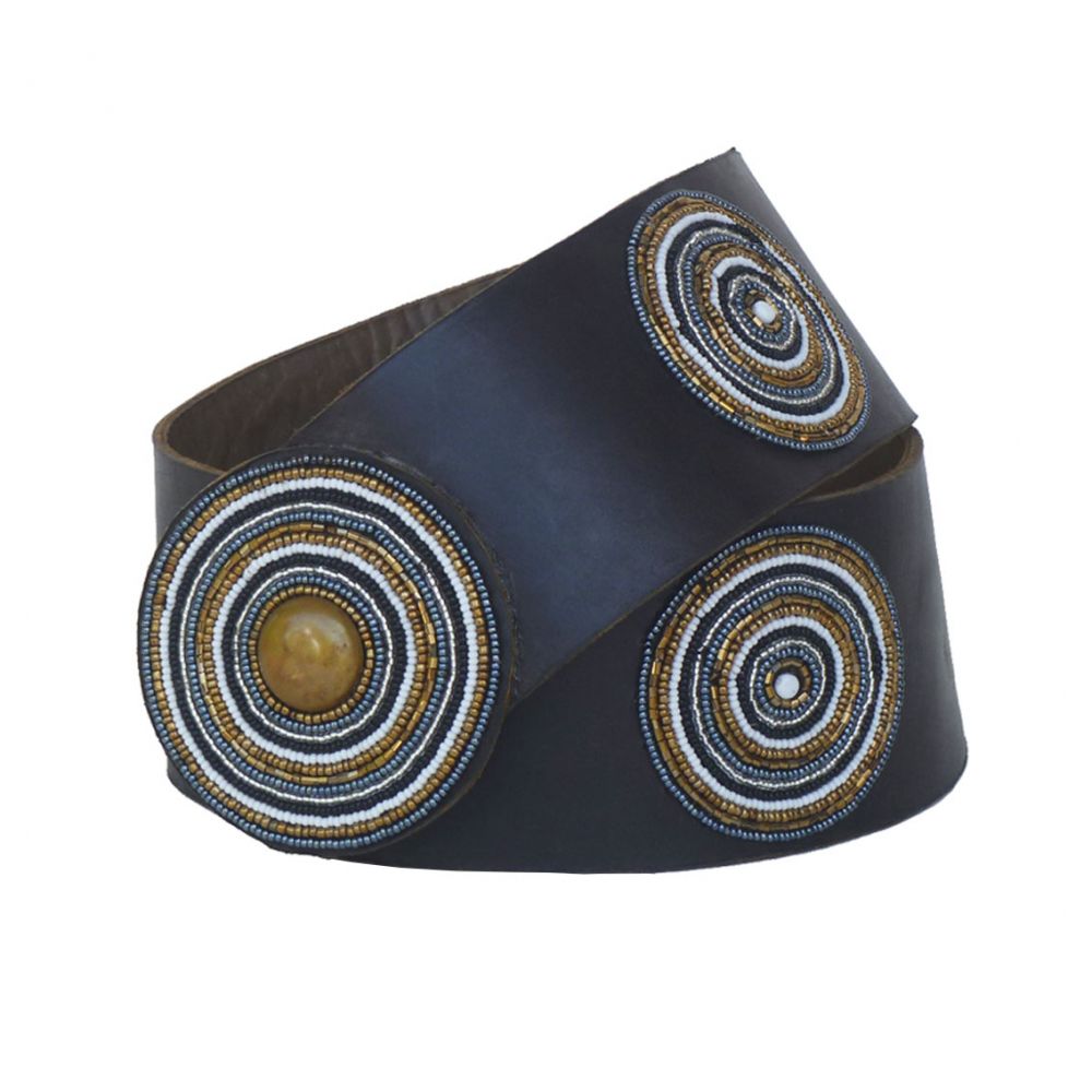 Big Medallion Bronze Belt