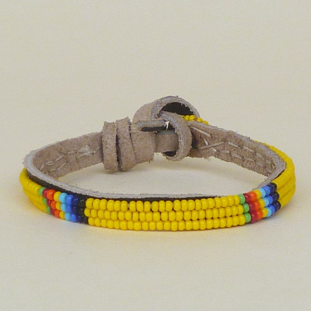 Rainbow Yellow Friendship Bracelet