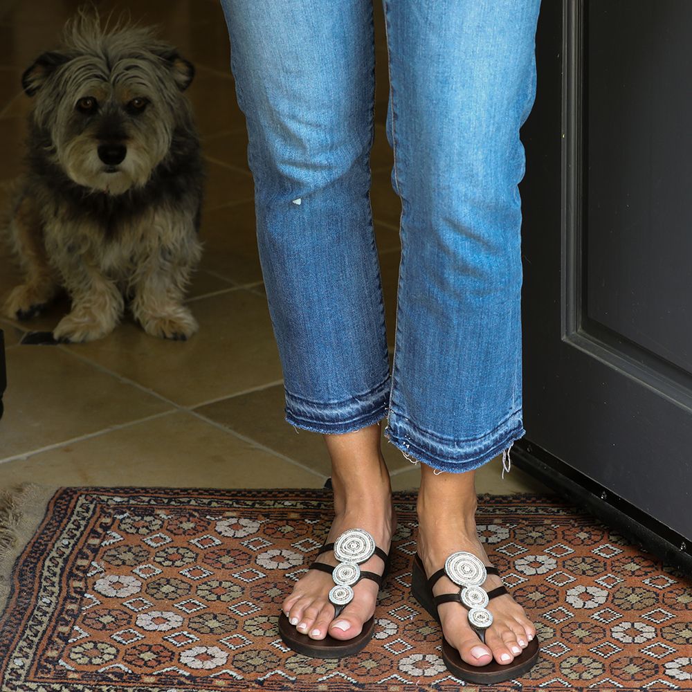 3 Bears White Sandals
