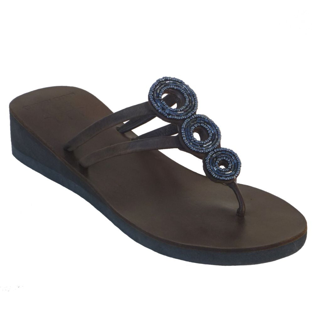Triple O Indigo Sandals