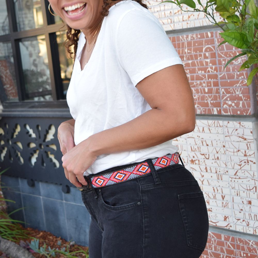 Brenda Pink Belt